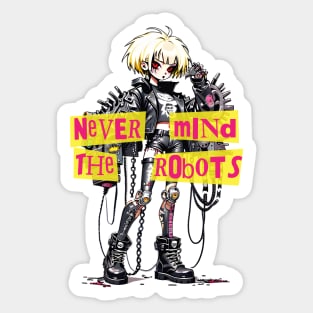 Punk Robot X Sticker